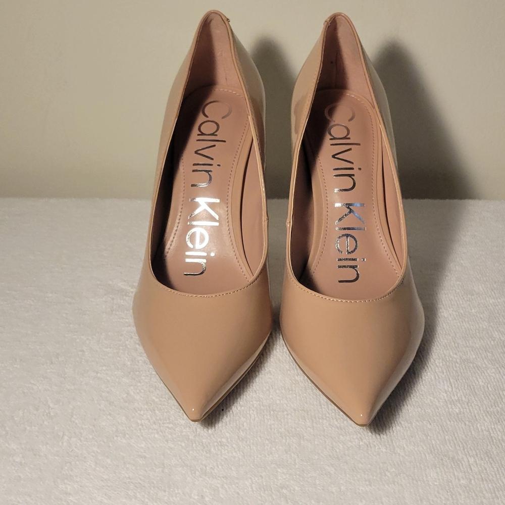 Calvin Klein Women's Nude Heels